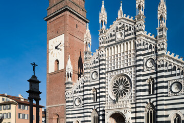 Monza, Lombardy, Italy - November 2025 - The beauty of the city's Cathedral
