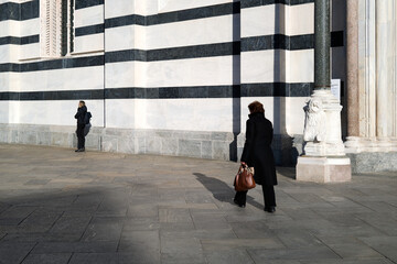 Monza, Lombardy, Italy - November 2025 - The beauty of the city's Cathedral