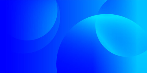 Abstract blue gradient background with smooth circular shapes and a modern design. Ideal for technology, digital, and futuristic themes