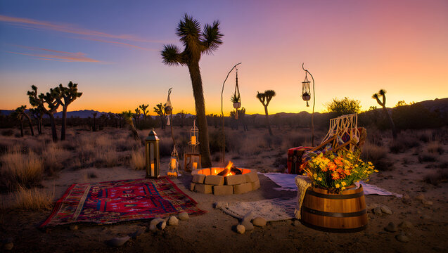 Joshua Tree Sunset Set
