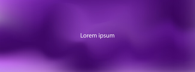 Light purple wave abstract background. Gradient. The surface texture of the fabric is firm. Dark colored background with space for design. Plum eggplant color combination