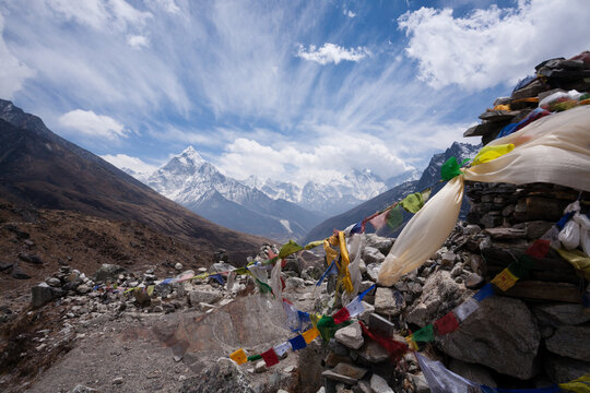 Landscape from Chukpi Lhara viewpoint, Dughla, Nepal