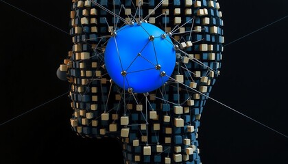 Digital Network in Human Head