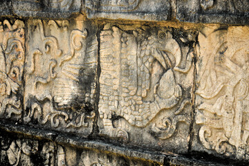 Chichen-Itza, zona arqueologica, Ruinas Mayas