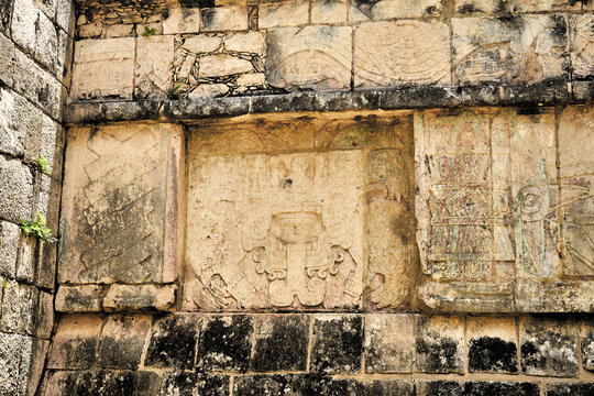 Chichen-Itza, zona arqueologica, Ruinas Mayas