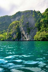 tropical island in the sea