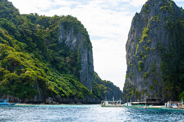 tropical island in the Philippines