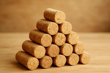 Wine Cork Pyramid