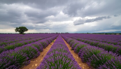 Industrial Provence: Dieselpunk Lavender Fields & Brutalist Architecture