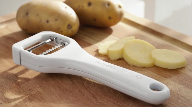 Potato peeler in the kitchen.