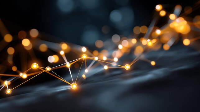 Illuminated attention mechanism in massive model as neural mesh defocused 3D backdrop linguistic framework architecture AI processing structure computation network