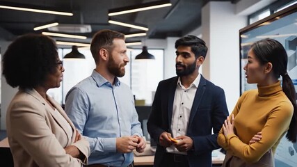 Business team presentation data analysis graphs charts - Powered by Adobe