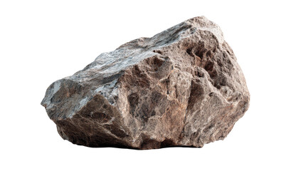 Obraz premium Rough, light gray stone, irregular shape