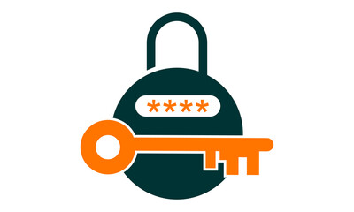 padlock key security logo