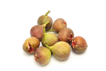 白背景のイチジク