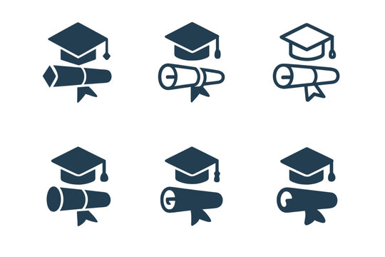 Language Tutoring Logos. Language tutoring and educational services. Icon set. Set Logo of language tutoring and educational services: translation arrows