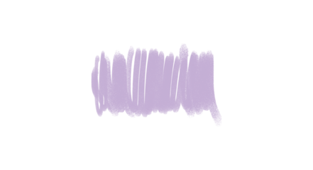 Soft Pastel Lilac Purple Paint Brush Stroke Texture Isolated Design Element