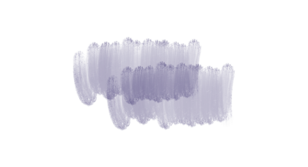 Abstract Muted Periwinkle Purple Paint Brush Stroke Texture Isolated Element