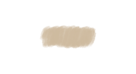 Soft Neutral Beige Tan Paint Brush Stroke Texture Isolated Design Element