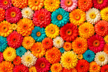 Colorful Flowers Pattern