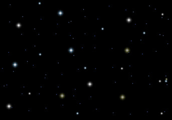 black background with light, flying asteroid, cosmos background, stars, 3 I, comet