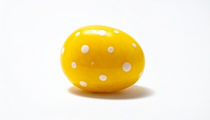 Fototapeta premium Round Stone with Polka Dot Pattern