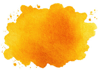 Abstract, golden, splotch