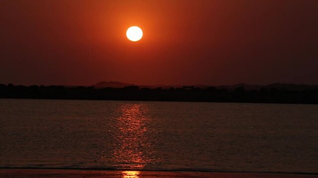ESPECTACULAR ATARDECER EN PLAYA LAS GLORIAS GUASAVE SINALOA MEXICO