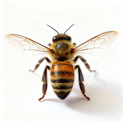bee isolated on white background