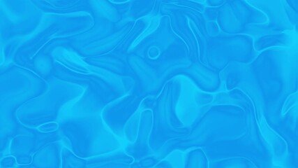 Blue liquid surface abstract background animation fluid motion gentle ripples light reflections ethereal glowing energy flow serene deep water texture modern digital art. - Powered by Adobe