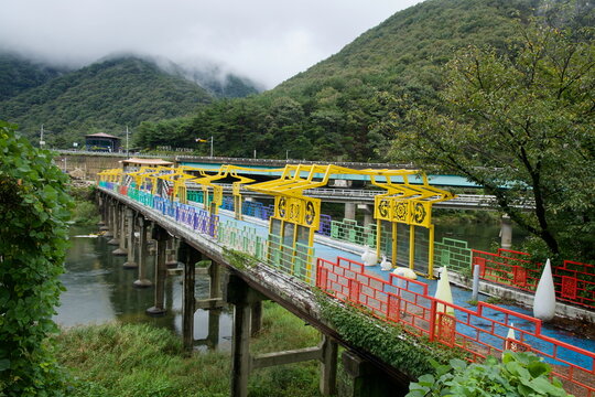 Omija Bridge across the River