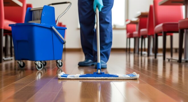 Floor Cleaning in a Public Space A Detailed View of Maintenance and Hygiene