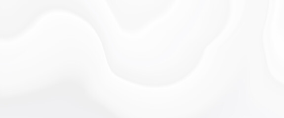 Blank white background with soft gradient texture. liquid background. Silver foil background with metal mirror texture. Chrome gradient surface.