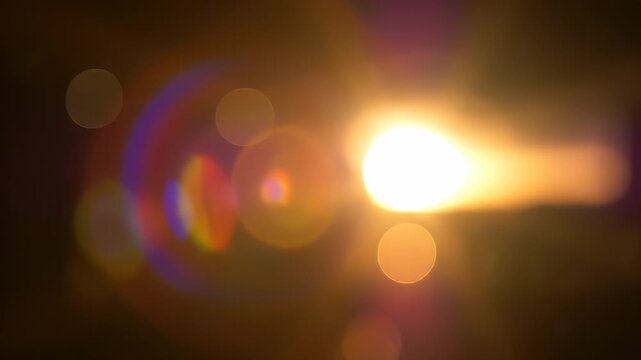 Bright light orbs dance in a dark backdrop, creating colorful reflections that illuminate the space. Each light orb adds a unique glow, enhancing the ethereal atmosphere of the sce