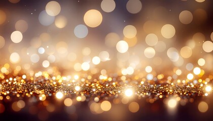 Abstract Colorful Bokeh Lights With Vivid Warm Tones And Soft Focus Cinematic Depth