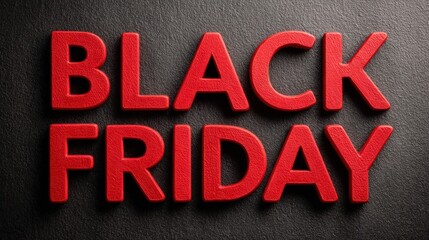 Black friday promotion advertising offering great shopping discounts