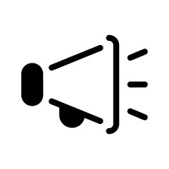 Megaphone Icon Vector Symbol Design Illustration