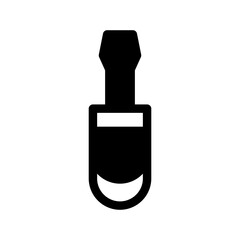 Screwdriver Icon Vector Symbol Design Illustration
