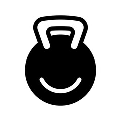 Fitness Ball Icon Vector Symbol Design Illustration