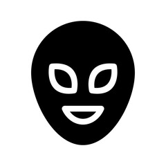 Alien Icon Vector Symbol Design Illustration