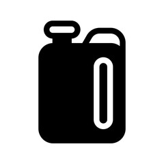 Jerrycan Icon Vector Symbol Design Illustration