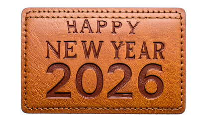 the words Happy New Year 2026