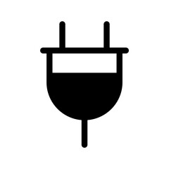 Obraz premium Plug Icon Vector Symbol Design Illustration