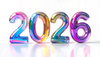 words Happy New Year 2026