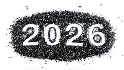 words Happy New Year 2026