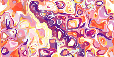 Contemporary Flow Background Abstract Art Composition