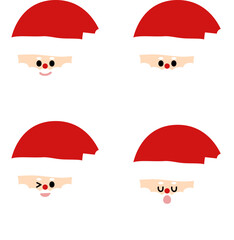 산타 산타할아버지 산타얼굴 표정 Santa Claus 산타 Christmas Merry christmas 크리스마스 선물 이벤트