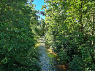 Obraz premium View of the city of Vitorino, Paraná, Brazil