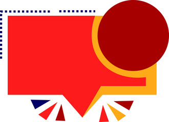 Sale Banner With Dot 