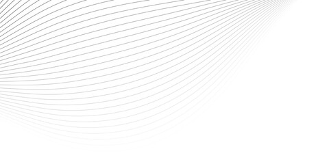abstract creative black white wave line background design.
